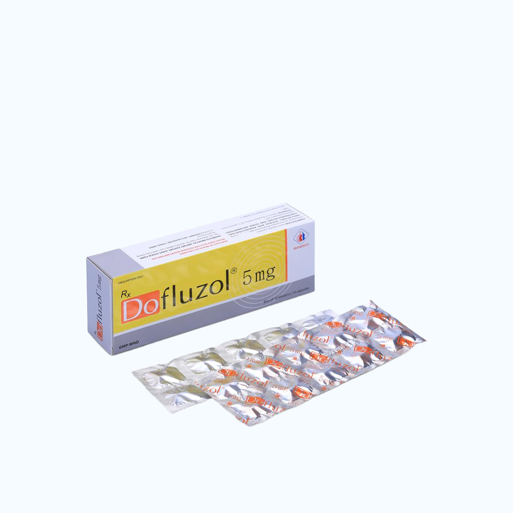 Dofluzol 5mg (10vi x 10vien)