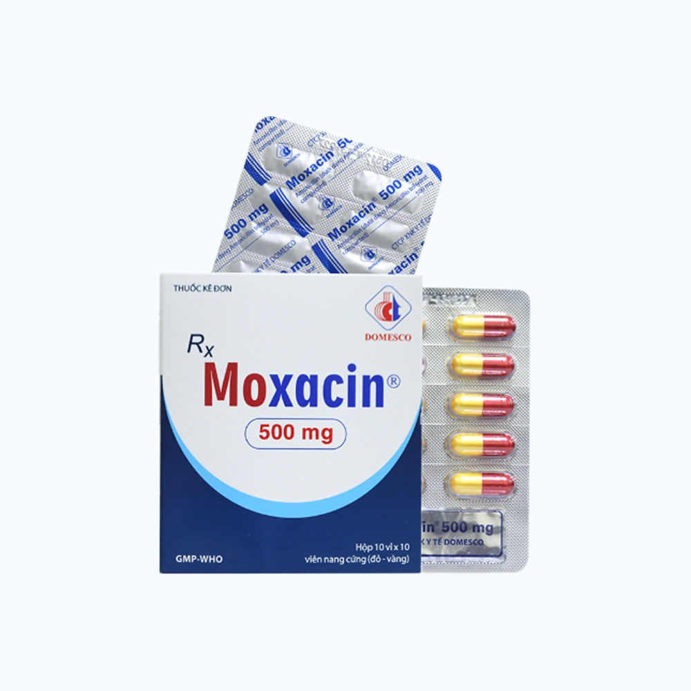 Moxacin 500mg (10vi x 10vien)
