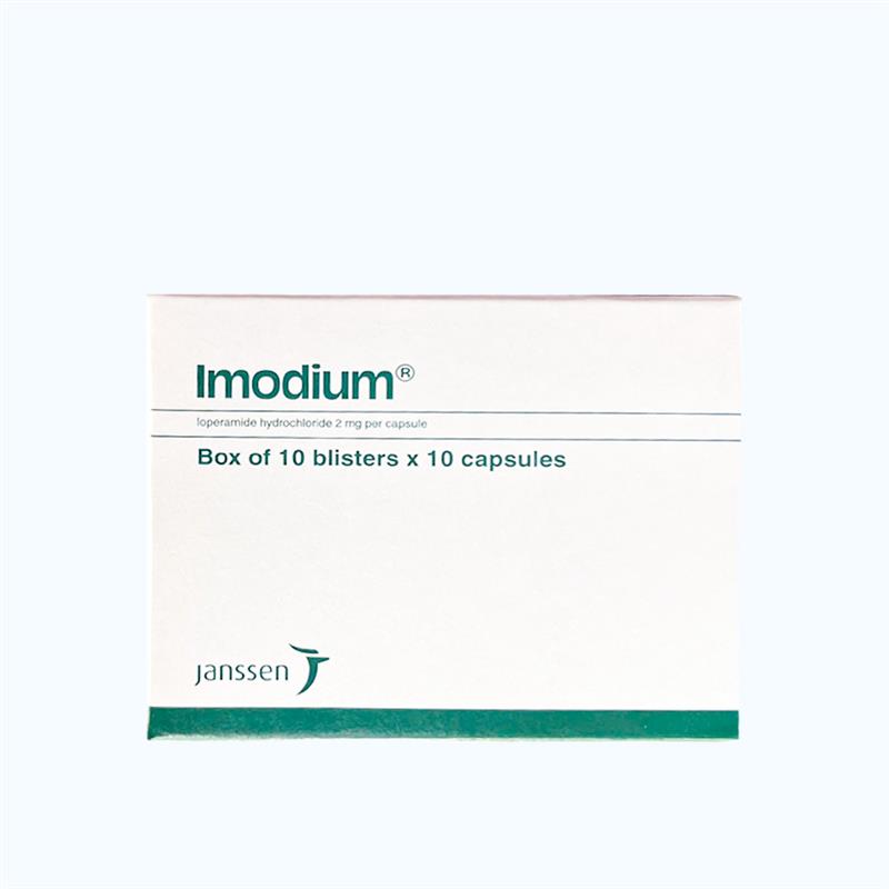 Imodium 2mg Portugal (Hop 100 vien)