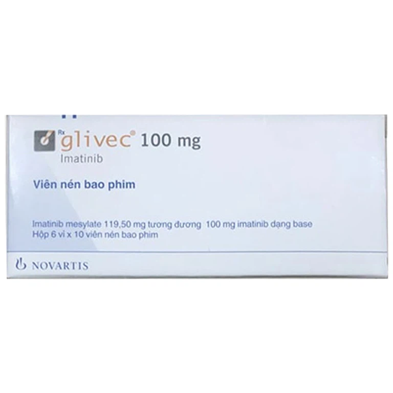 Glivec 100mg Hop 6vi x 10vien