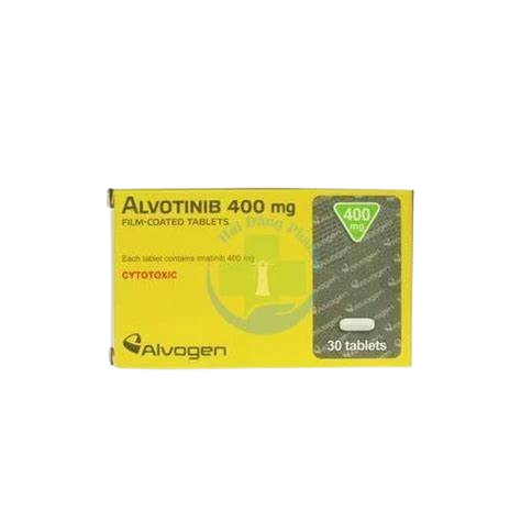 Alvotinib 400mg (3 vi x 10 vien)