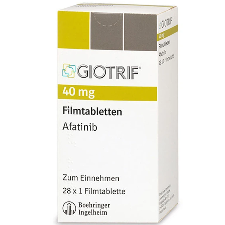Giotrif 40mg Boehringer (Hộp 4 vỉ x 7 viên)
