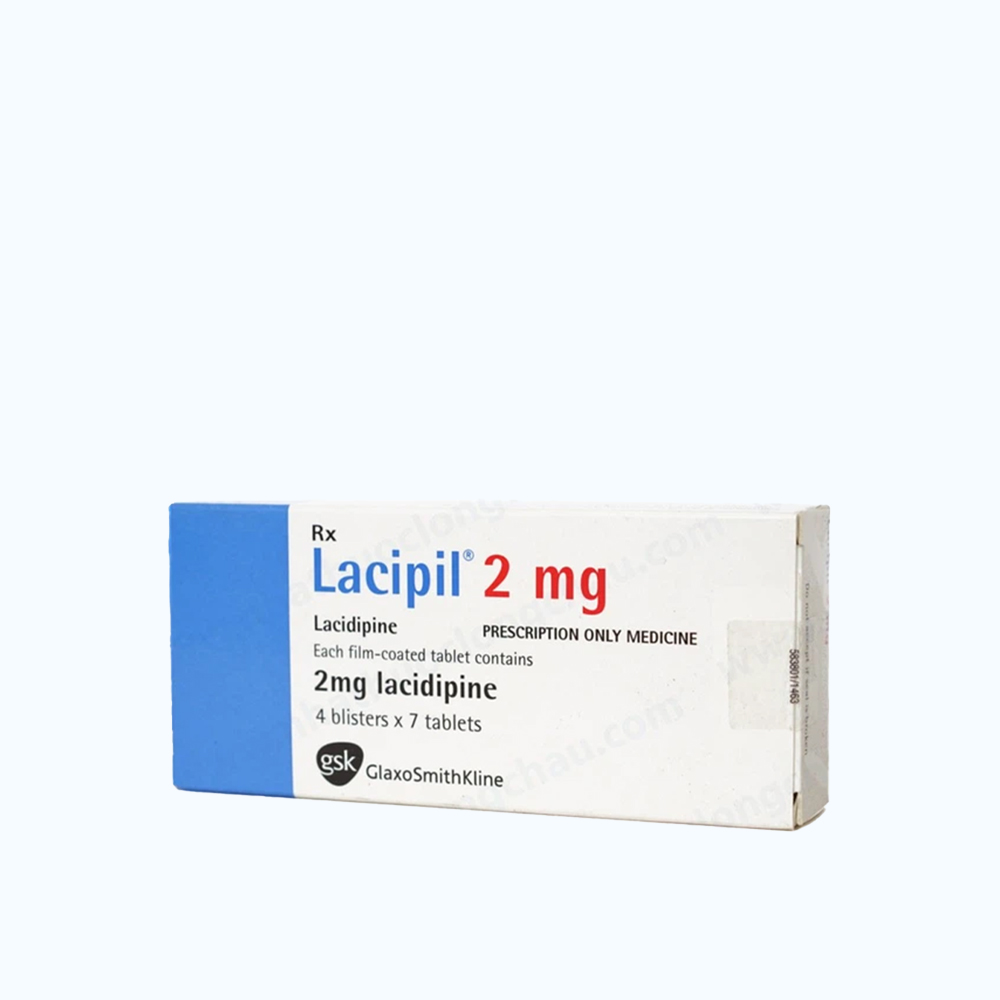 Lacipil Tab 2mg GSK(4vix7vien)