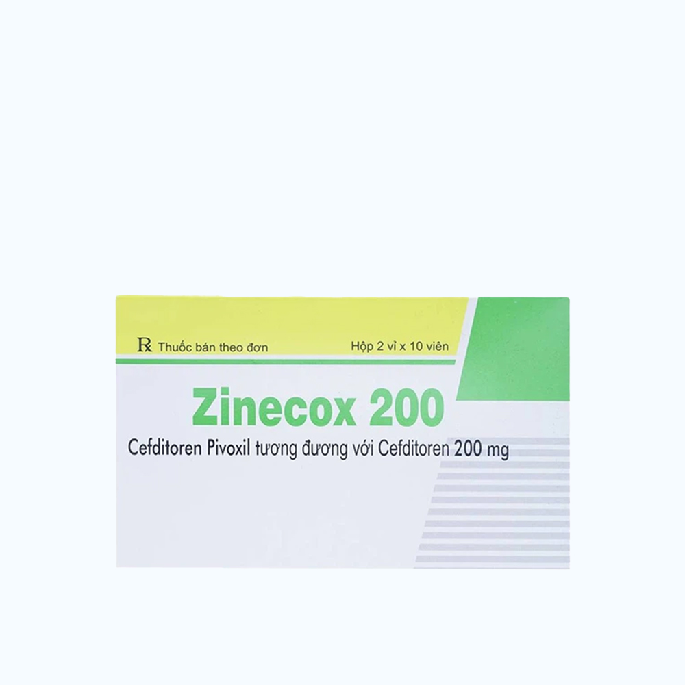 Zinecox 200mg (2Vi x 10Vien)