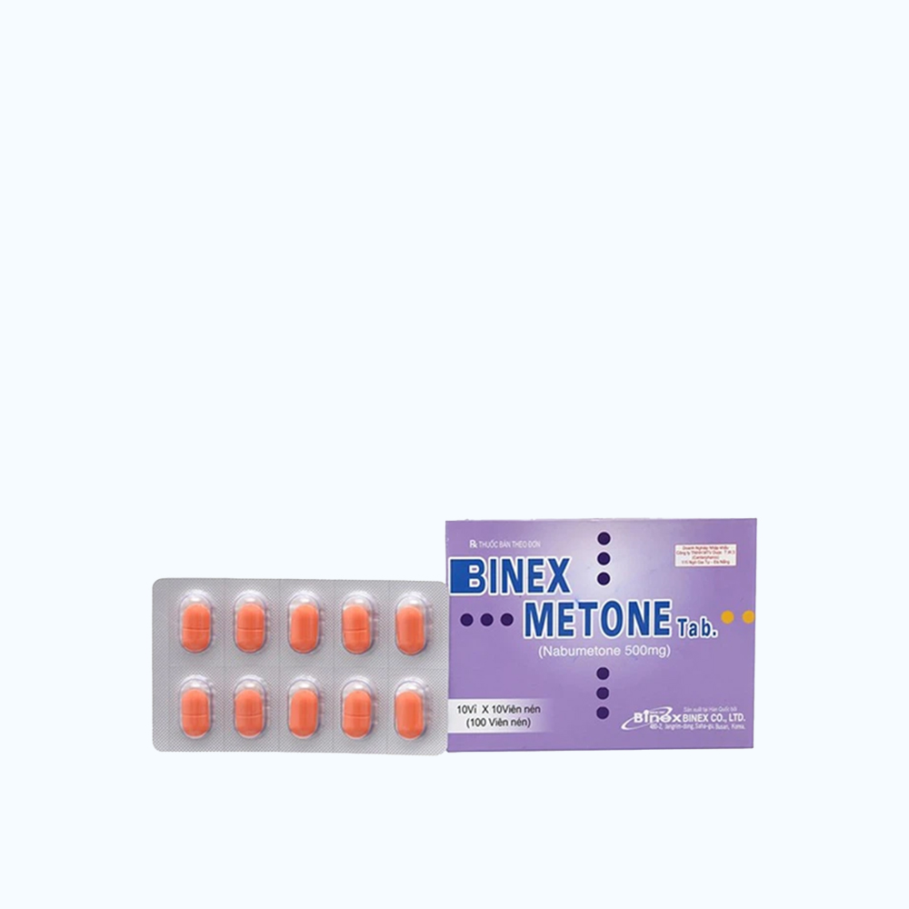 Binexmetone (10 vỉ x 10 viên/hộp)