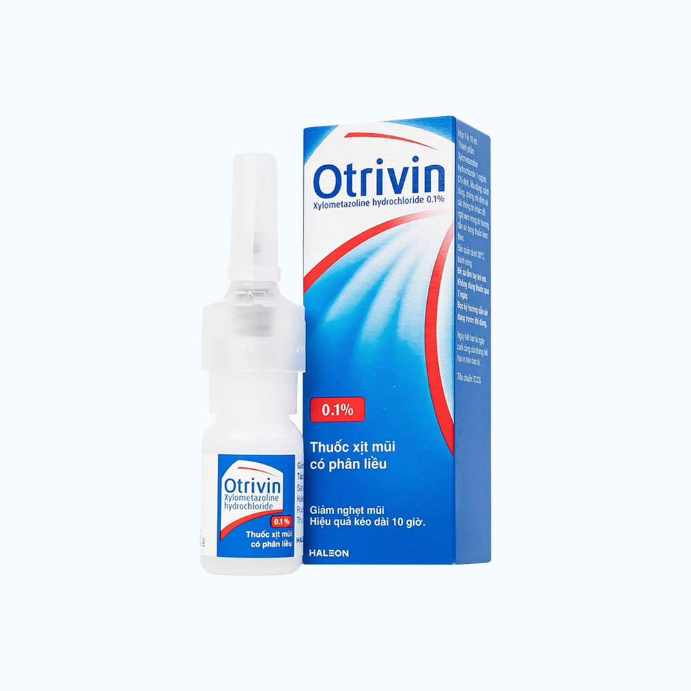 Otrivin 0.1% Nasal Spray 10ml