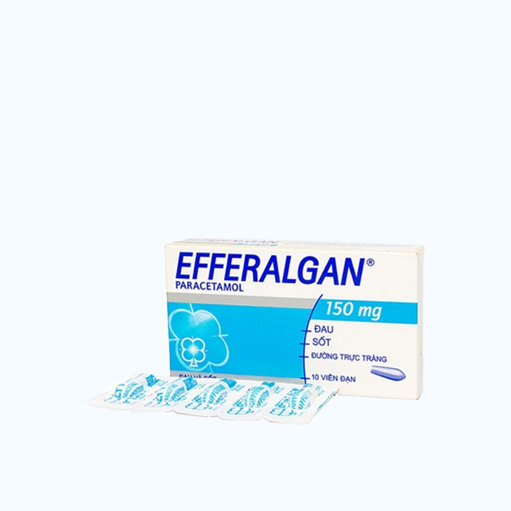 Efferalgan Suppo.150mg (2vi*5 viên thuốc đạn)