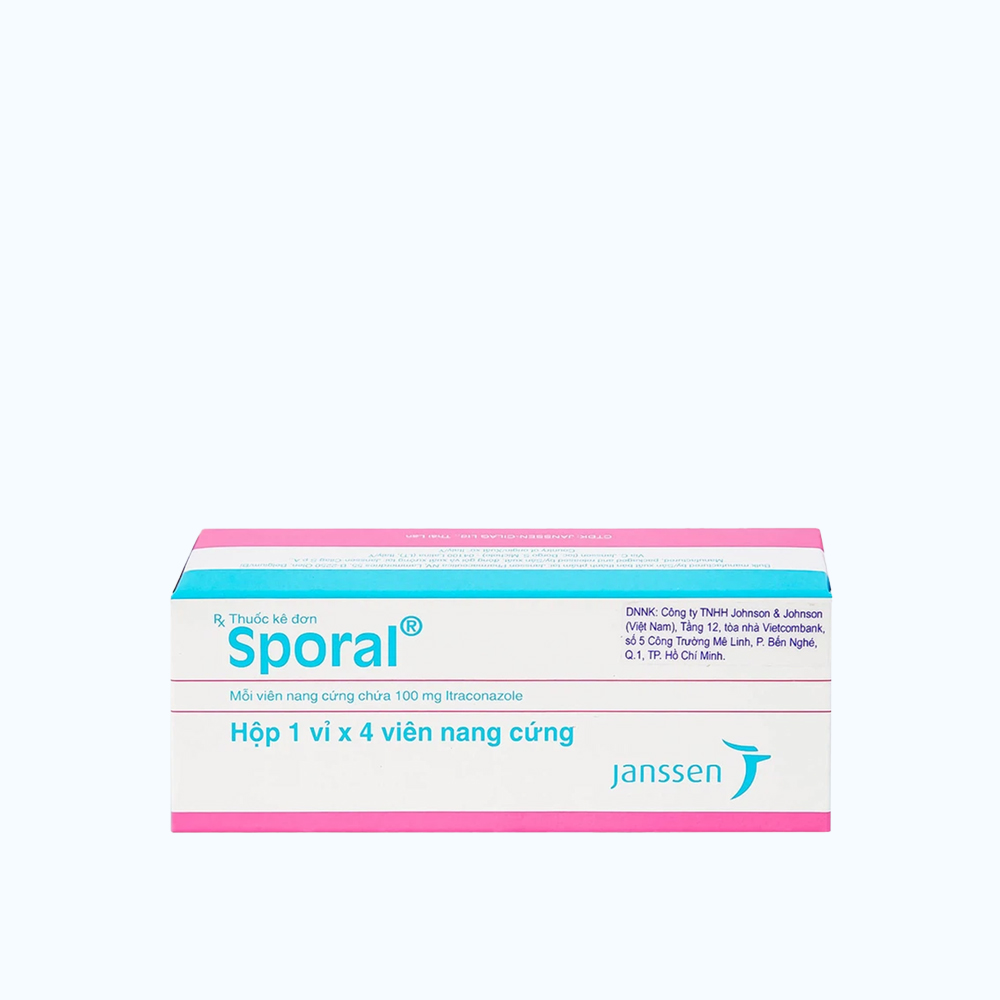 Sporal 100Mg Caps(1vix4vien)
