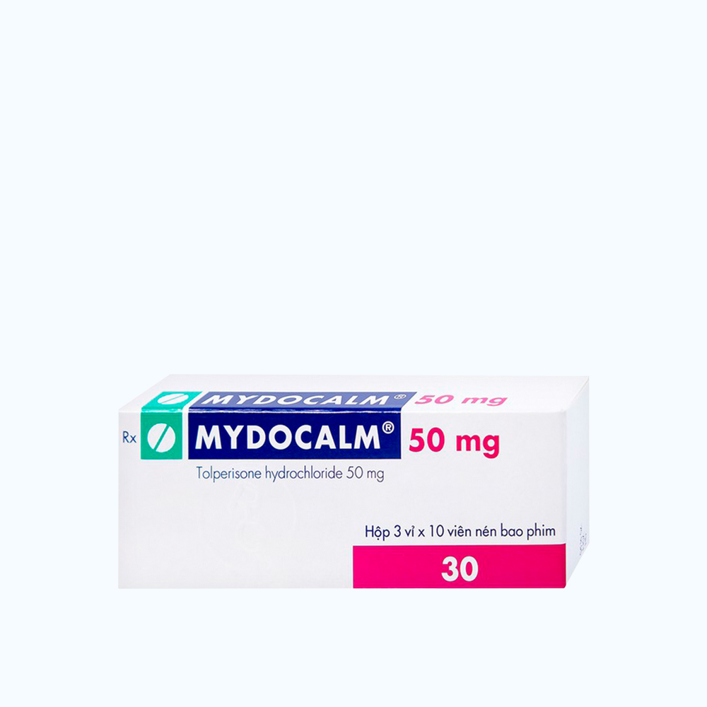 Mydocalm 50mg (3vix10vien)