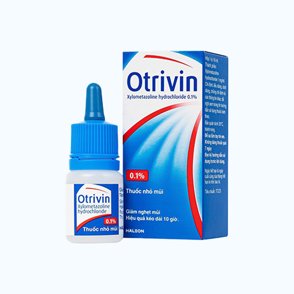 Otrivin 0.1% Drops 10ml