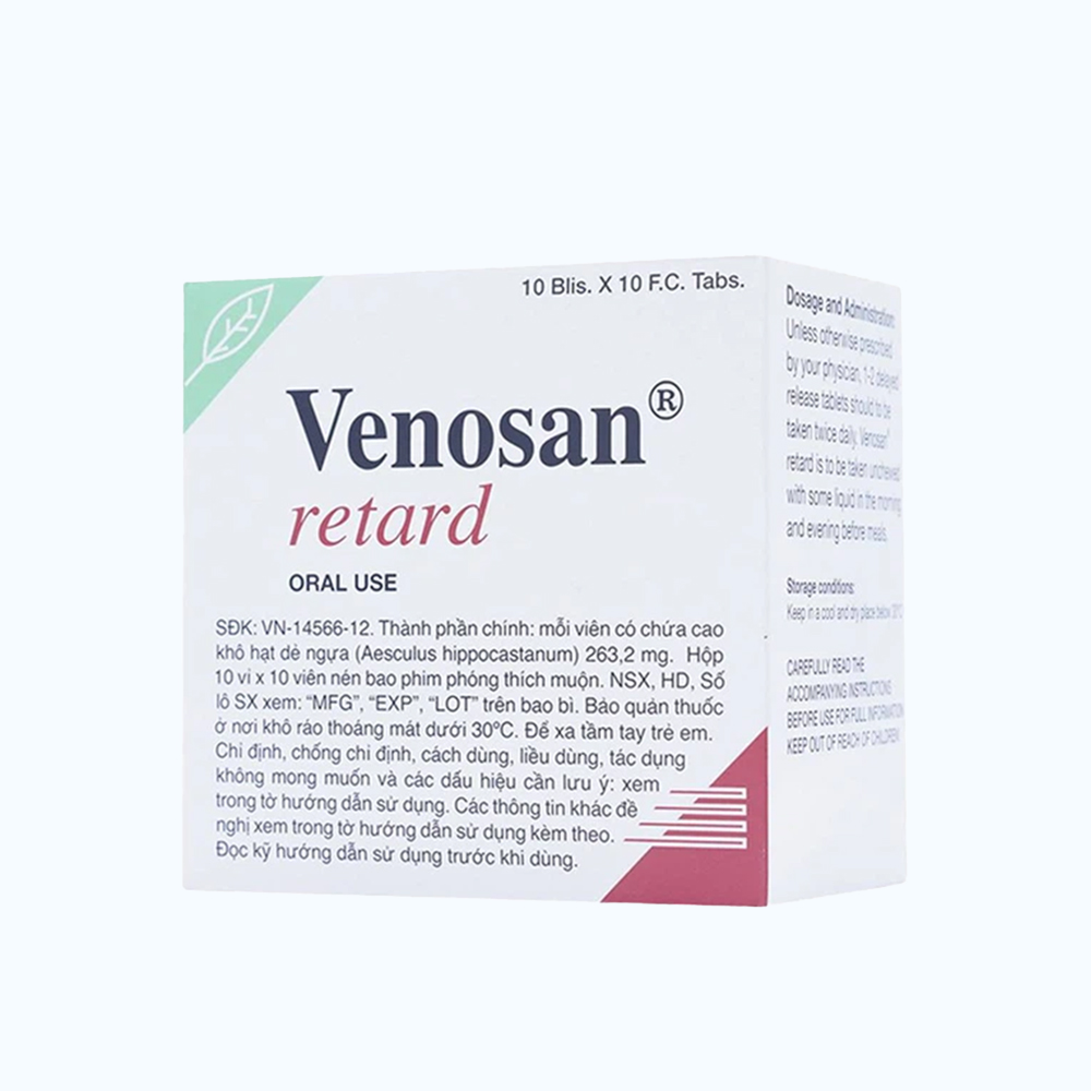 Venosan retard (10vi x 10vien)