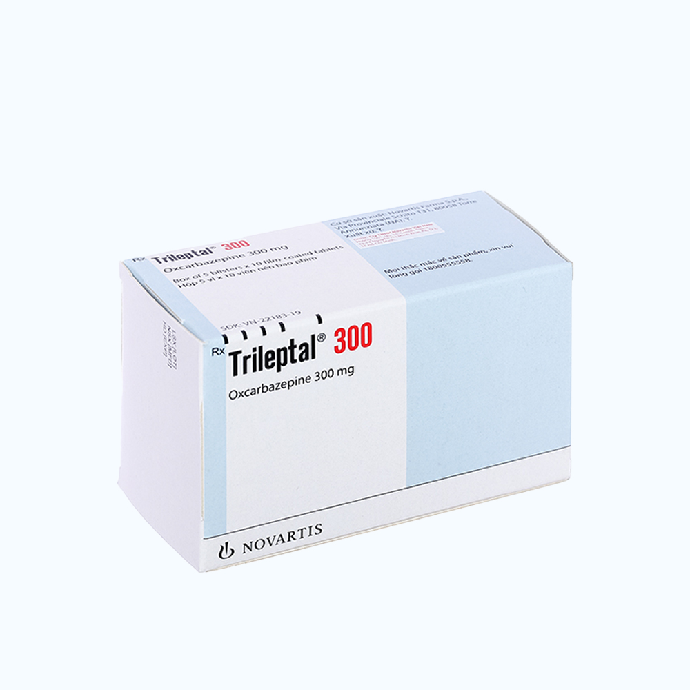 Trileptal Tab 300mg(5vix10vien)