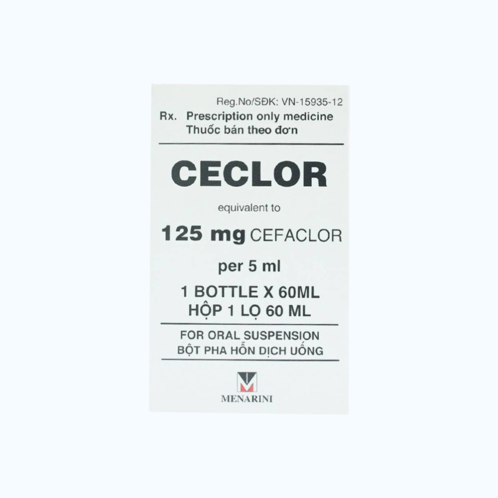 Ceclor 125mg (Chai 60ml)