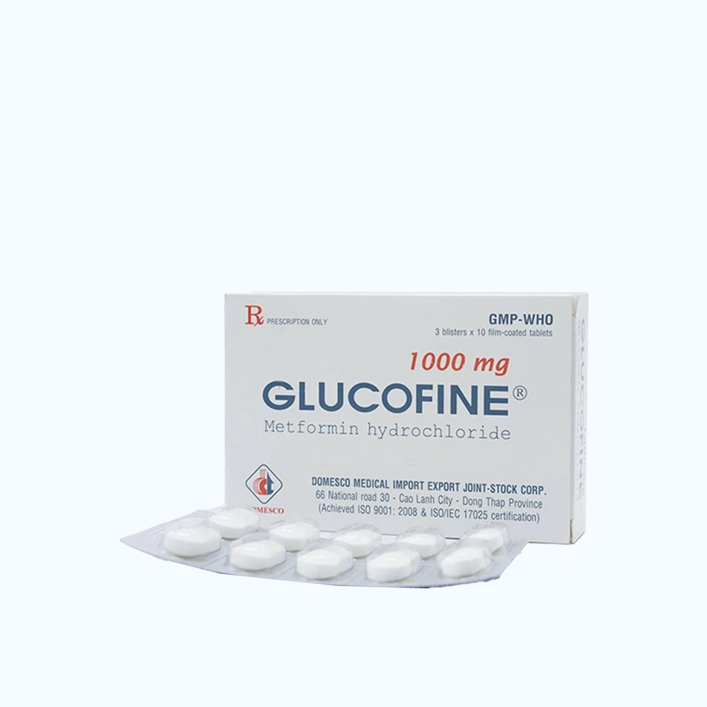 Glucofine 1000mg - Domesco (30vien) chuyen ma p12796