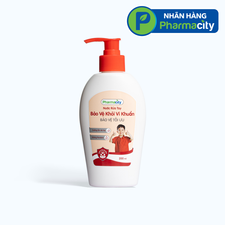 PMC Nuoc Rua Tay Bao Ve Toi Uu 200ml - N