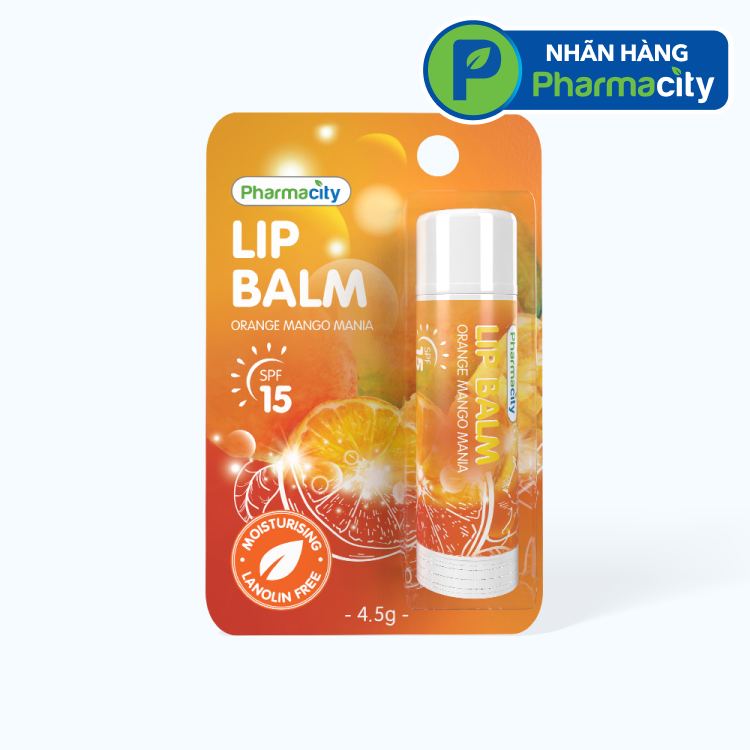 PMC Son Duong Moi Orange Mango Mania 4.5g + SPF