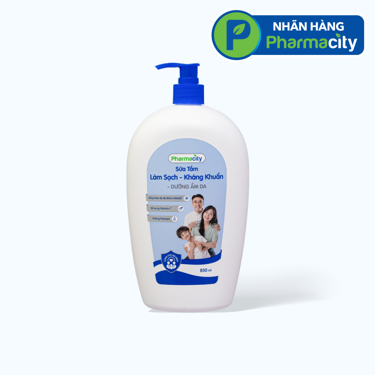 PMC Sua Tam Lam Sach - Khang Khuan - Duong am da 850ml