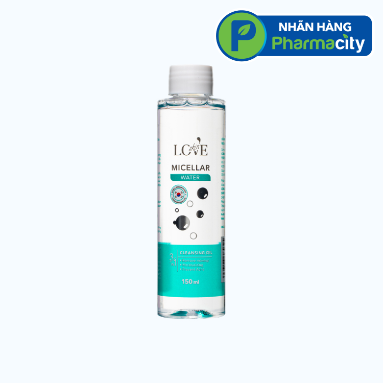 PMC Nuoc Tay Trang Da Dau 150ml - New 2024