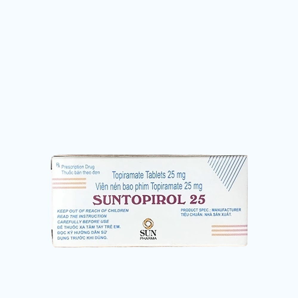 Suntopirol 25mg (5Vi x 10Vien)