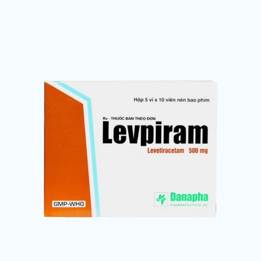 Levpiram 500mg (5vi x 10vien)