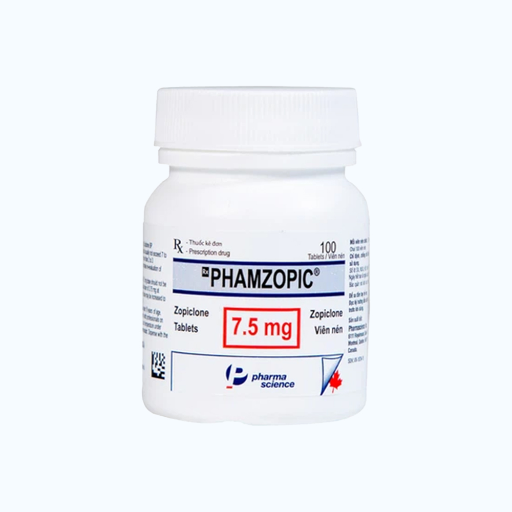 PHAMZOPIC TAB 7.5MG BTTL (Chai x 100vien)