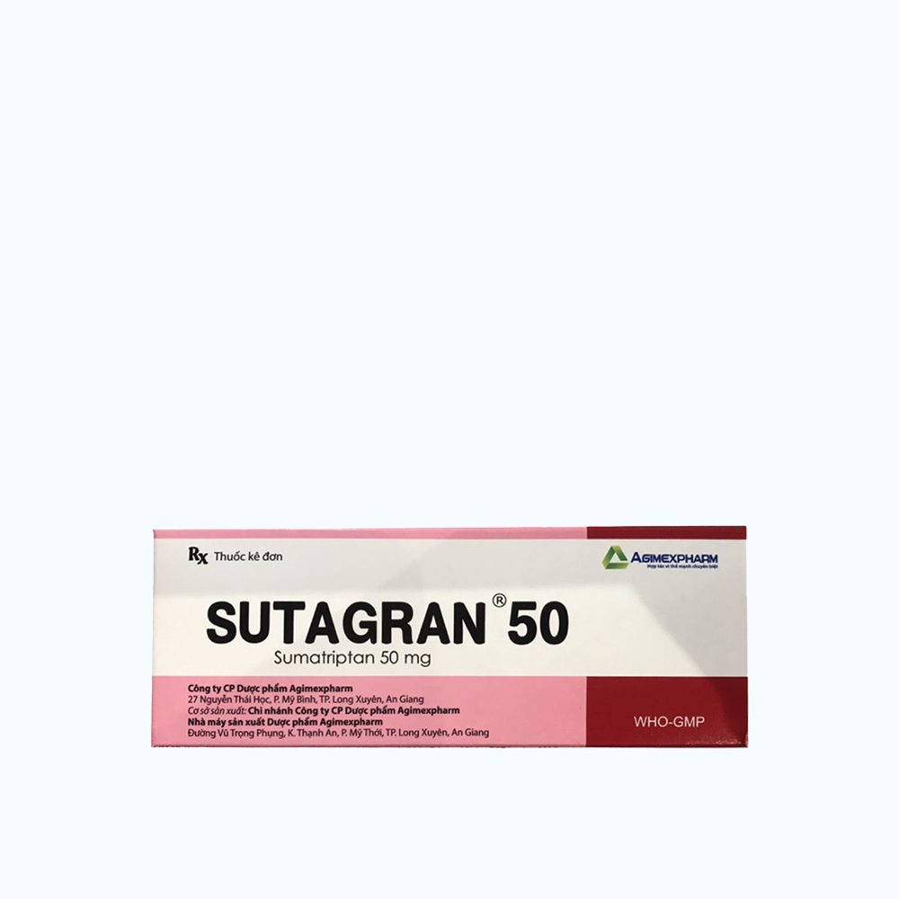 Sutagran 50mg (2 vi x 6 vien/hop)