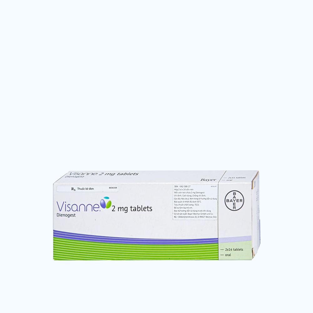 Visanne 2mg (2Vi x 14Vien)