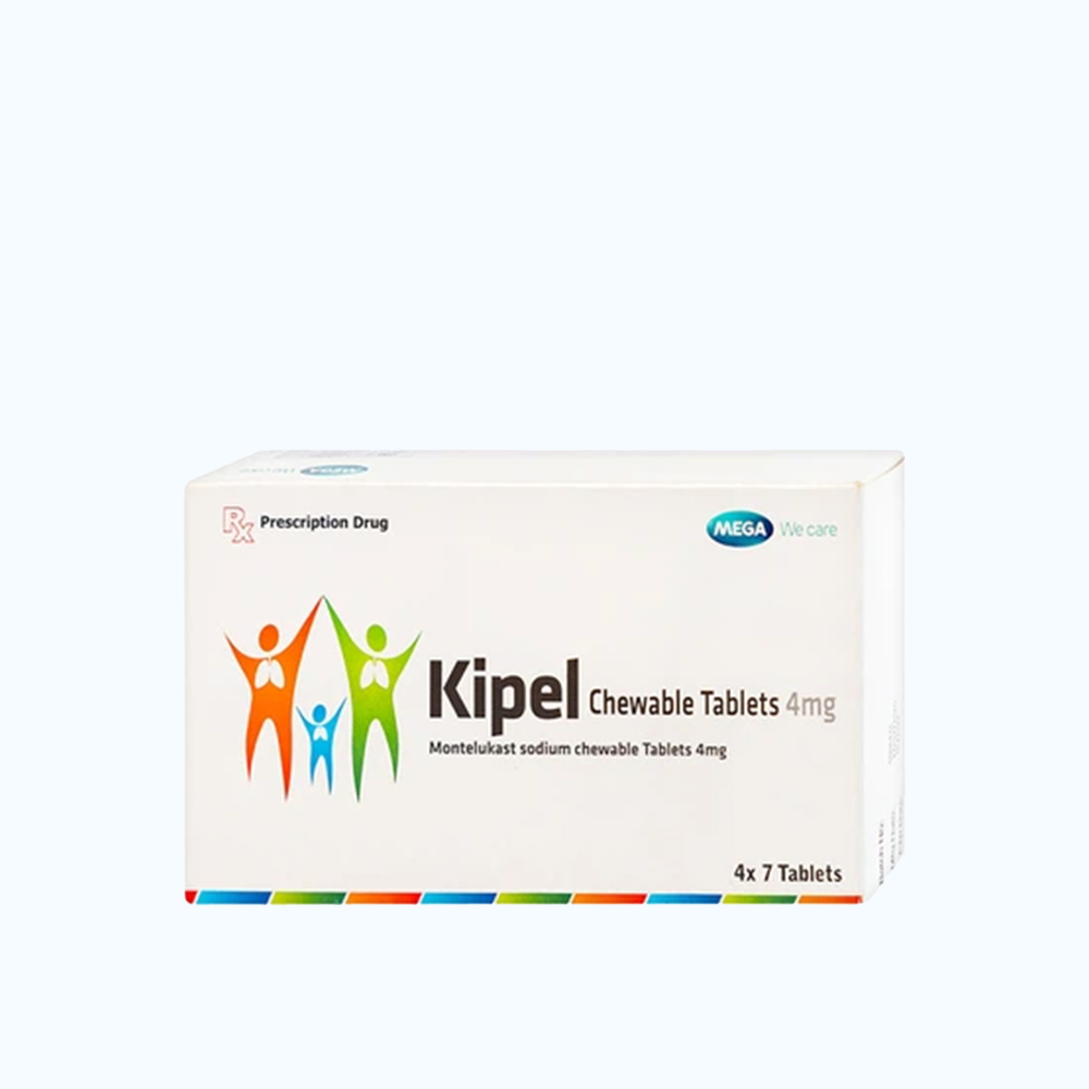Kipel 4mg Chewble ( 4vi x 7 vien)