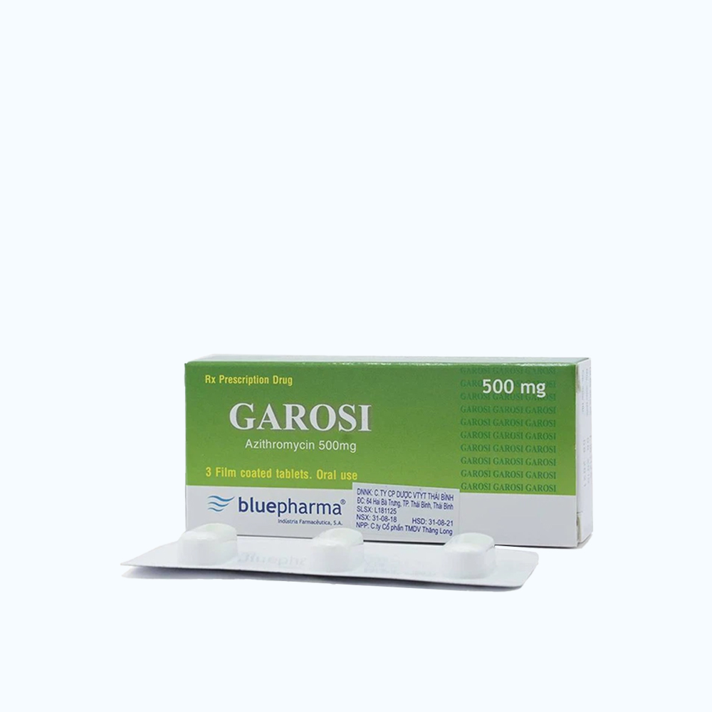Garosi 500mg (1Vi x 3Vien)