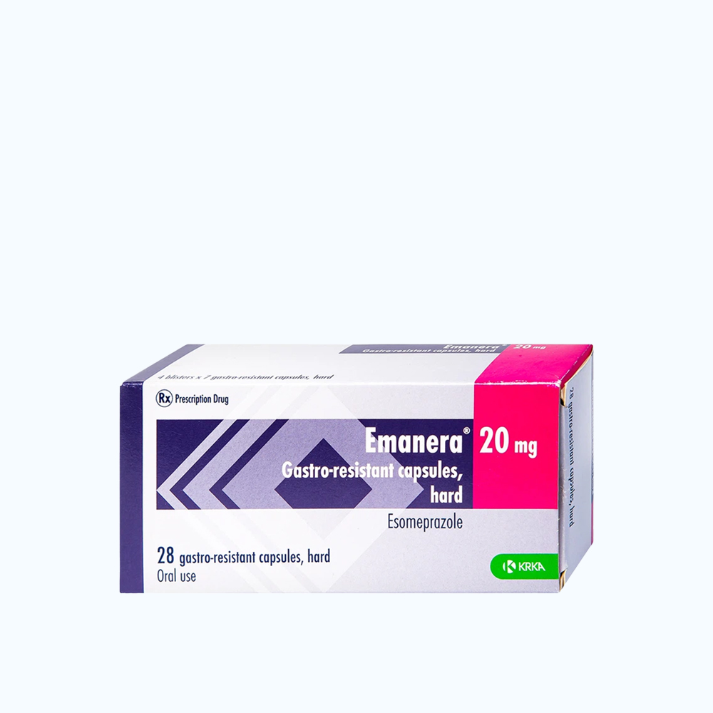 Emanera 20mg ( 4 Vi x 7 Vien)