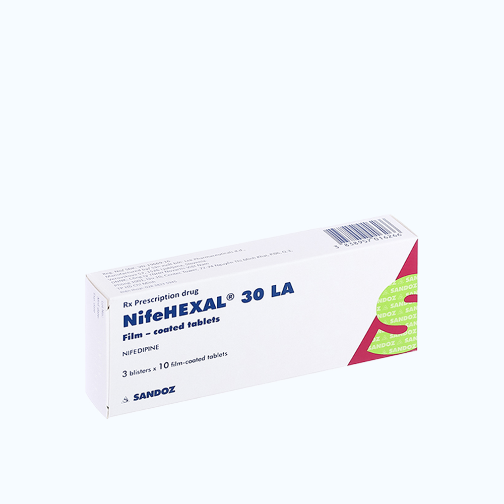Nifehexal LA 30mg (3Vi x 10Vien)