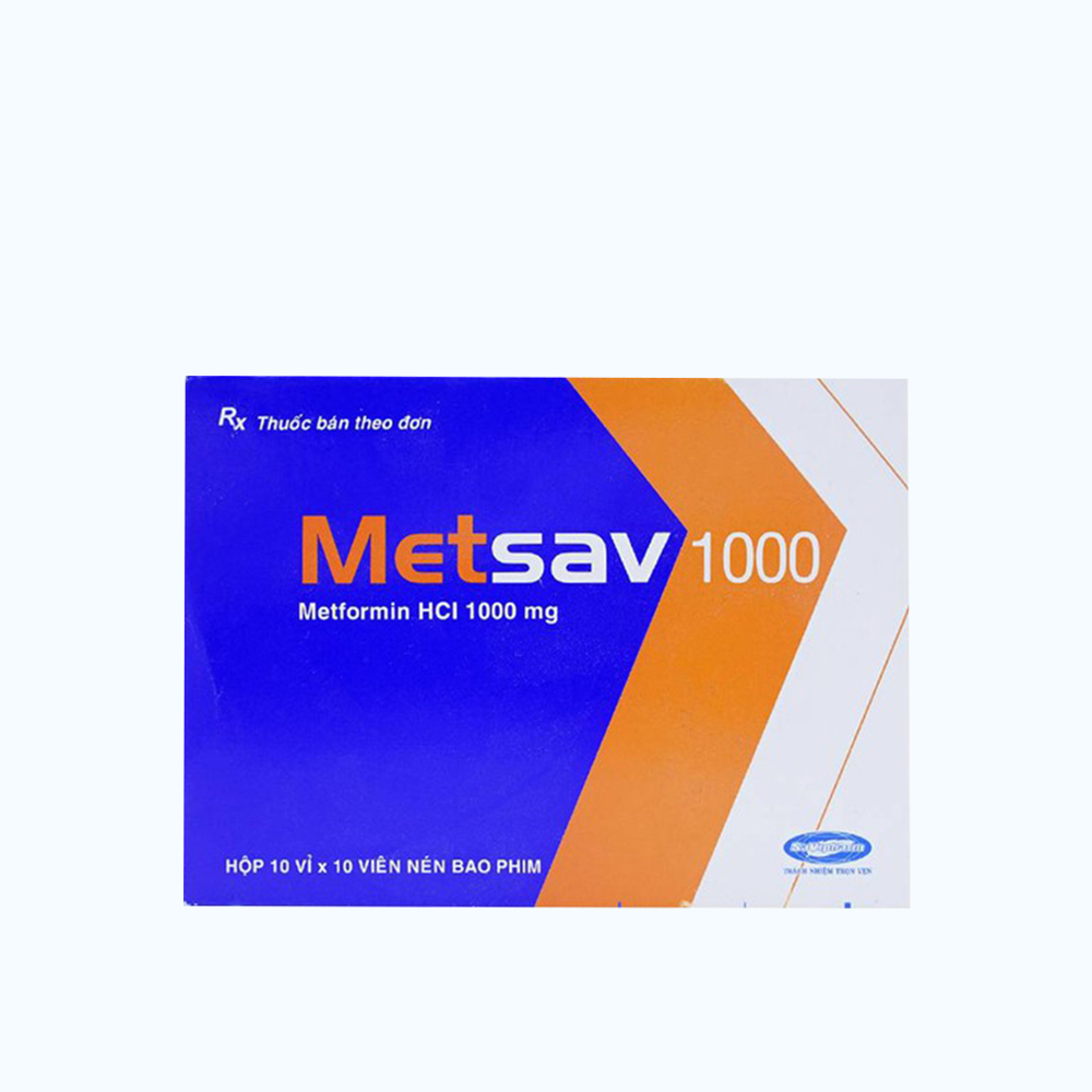 Metsav 1000mg Savi (10vi x 10vien)