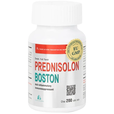 Prednisolon Boston 5mg (Chai 500Vien)