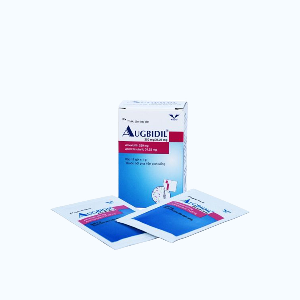 AUGBIDIL SAC PWD 250MG /31.25 (Hop 12 goi)