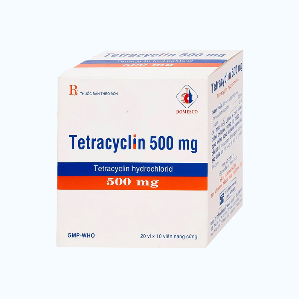 TETRACYCLIN CAPS 500MG BOX 200