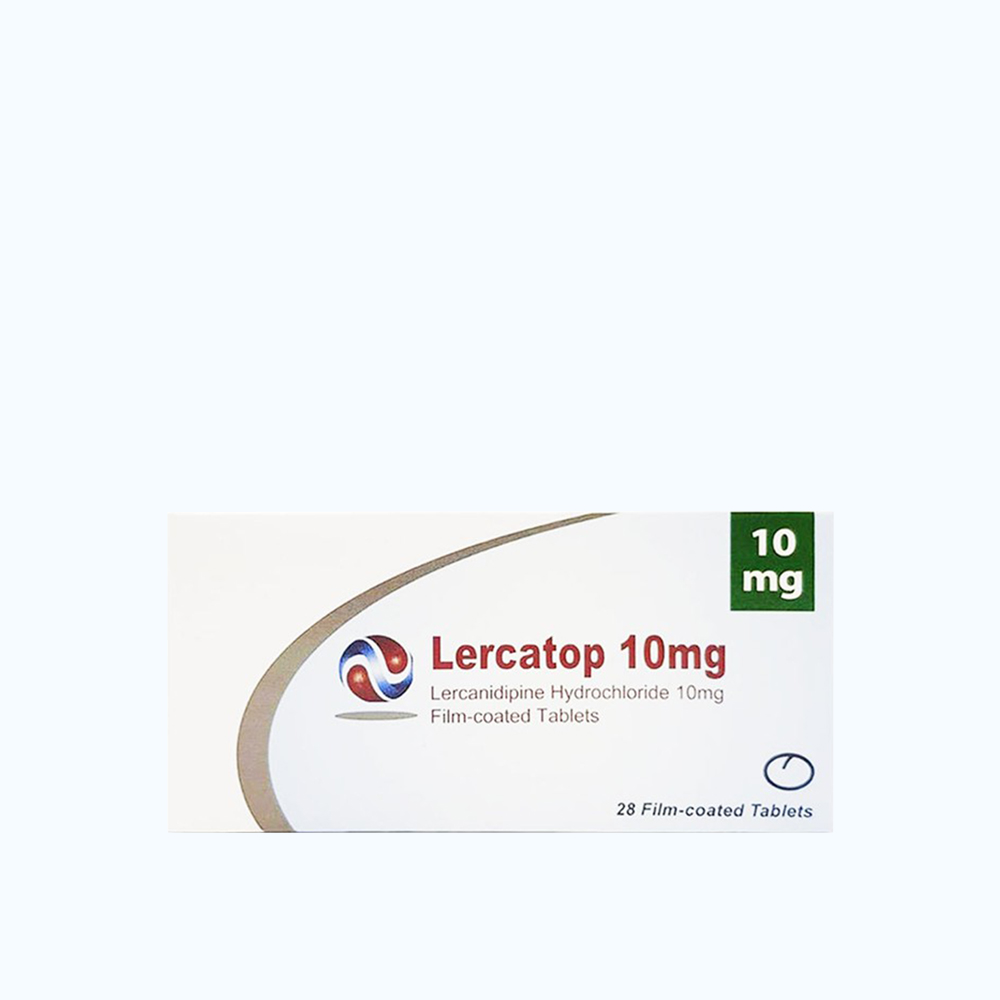 Lercatop 10mg (Hộp 2 vỉ x 14 viên)