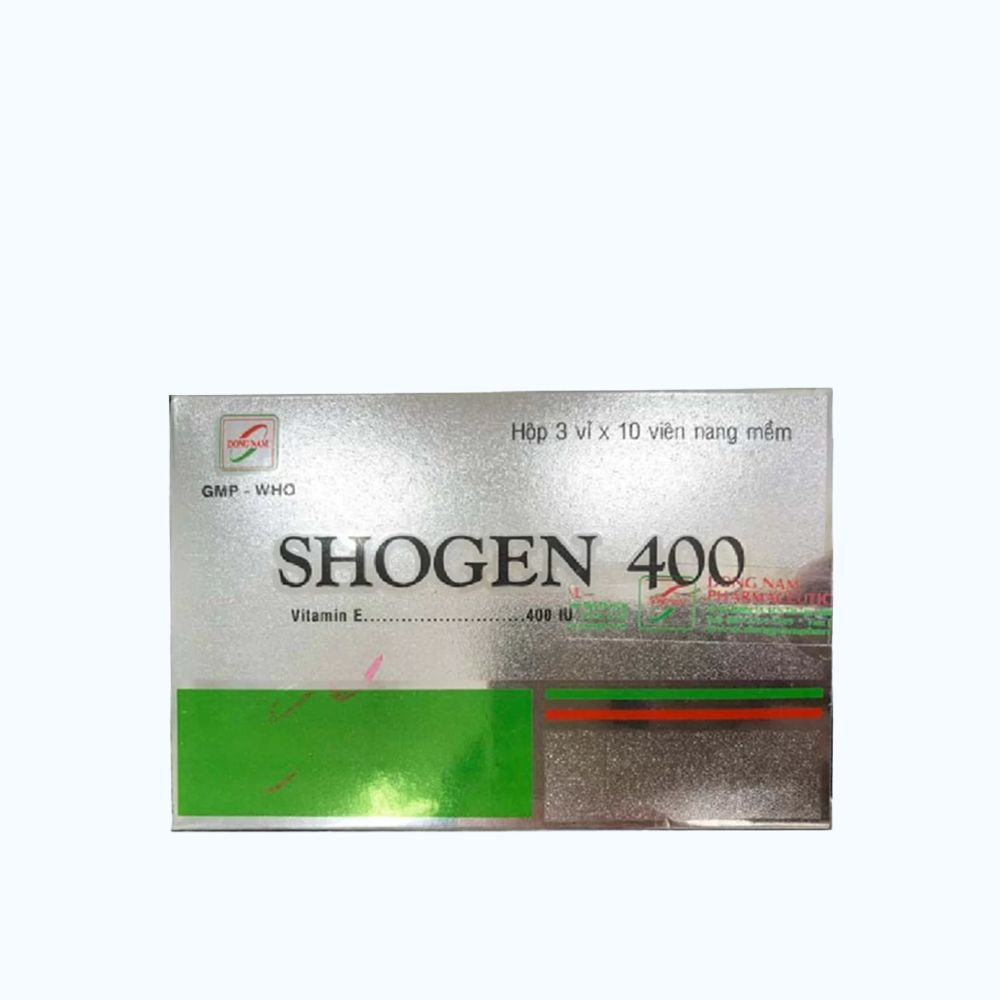 SHOGEN SOFTCAP 400IU (Hop 3 Vi x 10 Vien)