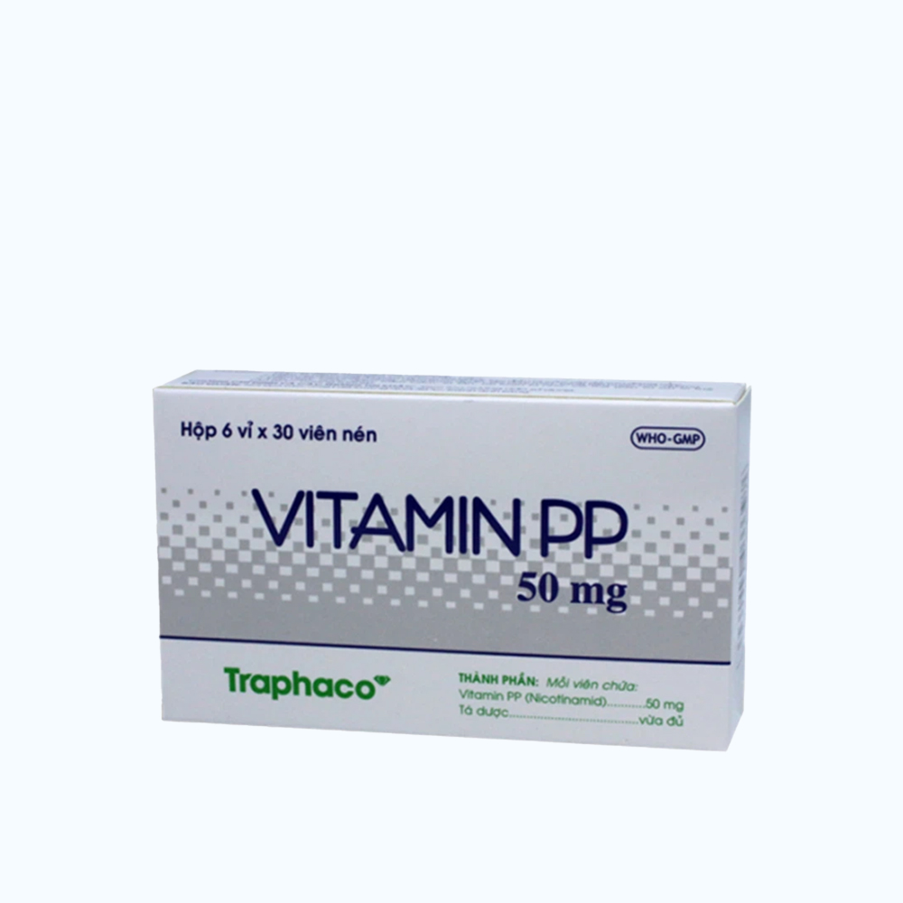 VITAMIN PP 50mg ( Hop 6 Vi x 30 Vien)