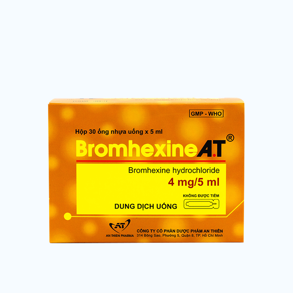 A.T Bromhexine (Hop 30 ong x5 ml)