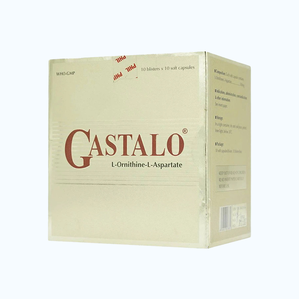 Gastalo Phil Inter Pharma (Hộp 10 vỉ x 10 viên)