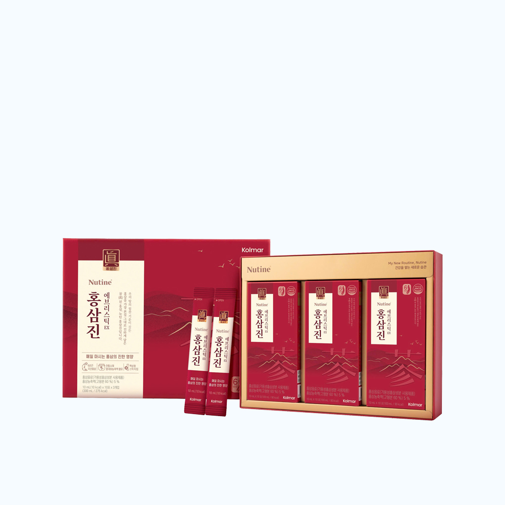 Nutine Hongsamjin Everystick EX Hong Sam Co Dac (Hop 3 hop nho x 10 goi)
