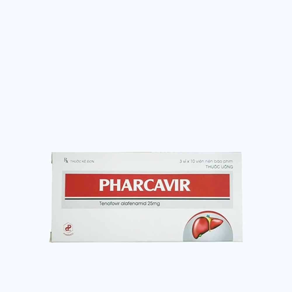 PHARCAVIR 25mg (3vix10vien)