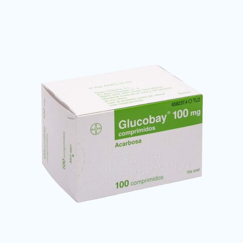 Glucobay Tab 100mg(10vix10vien)