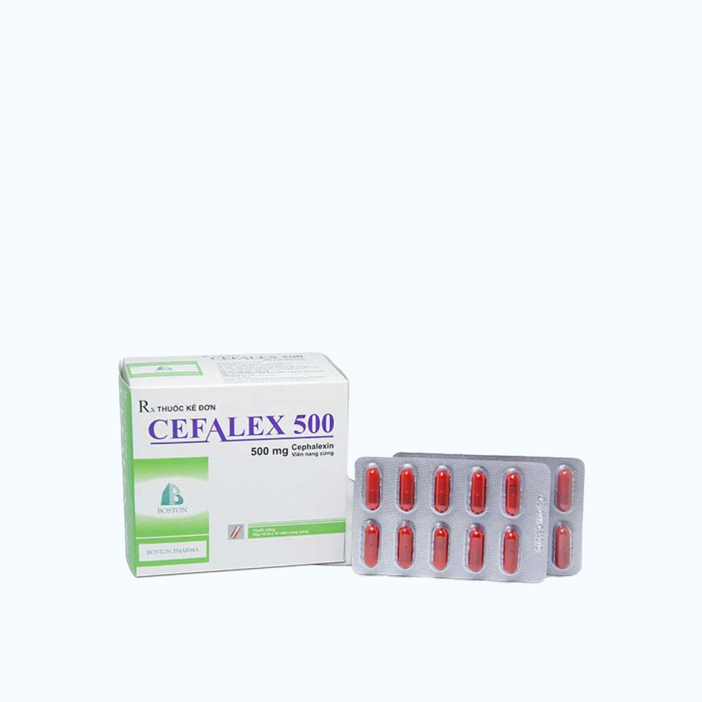Cefalex 500MG (10 Vi x 10 Vien)