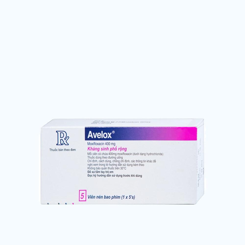 Avelox Tab 400mg(1vix5vien)