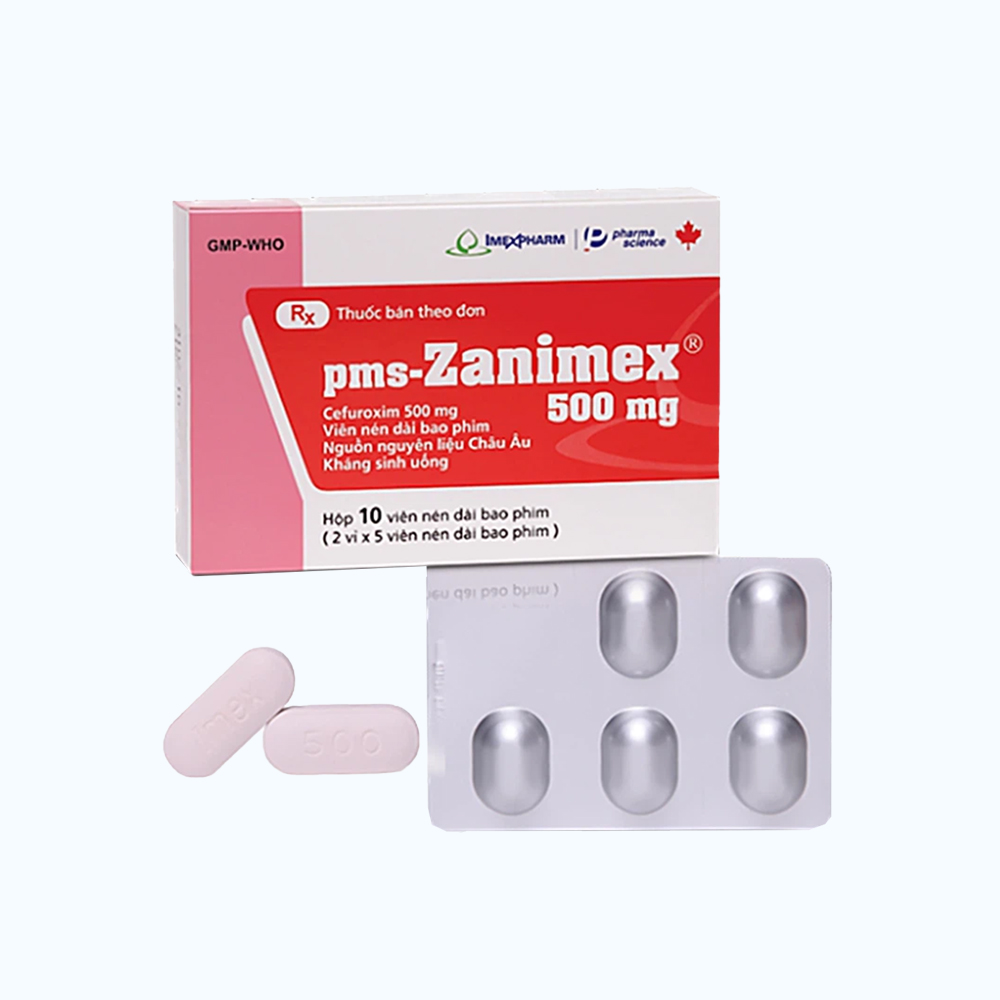 Zanimex 500mg (2Vi x5vien)