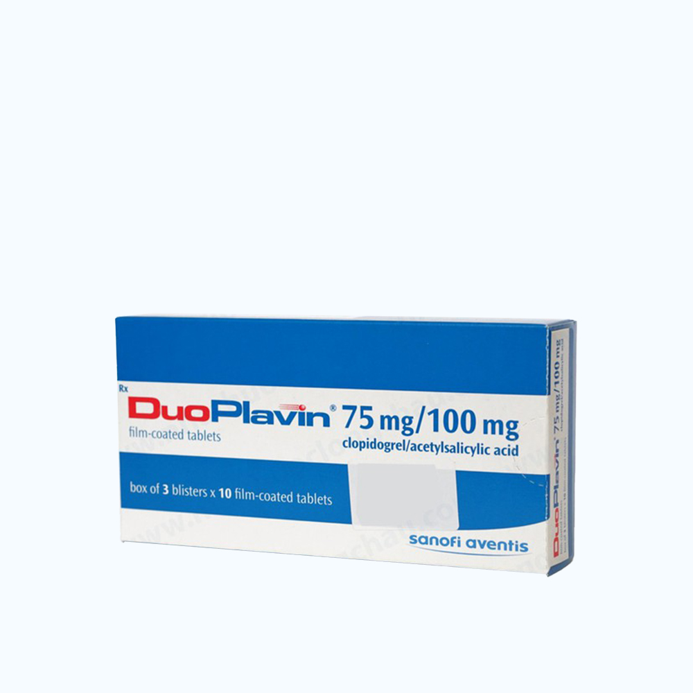 Duoplavin 75/100mg (3Vi x 10Vien)