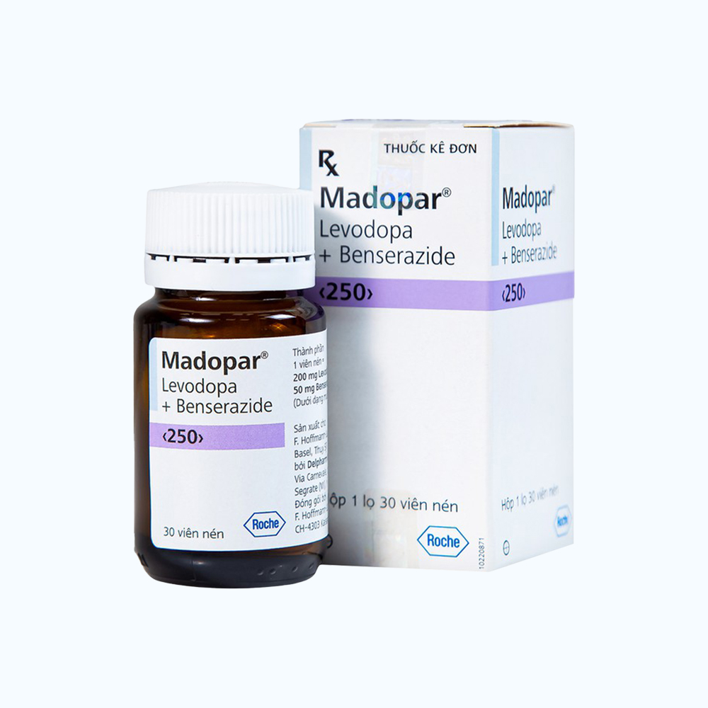 Madopar Tab. 250mg (Lo 30vien)