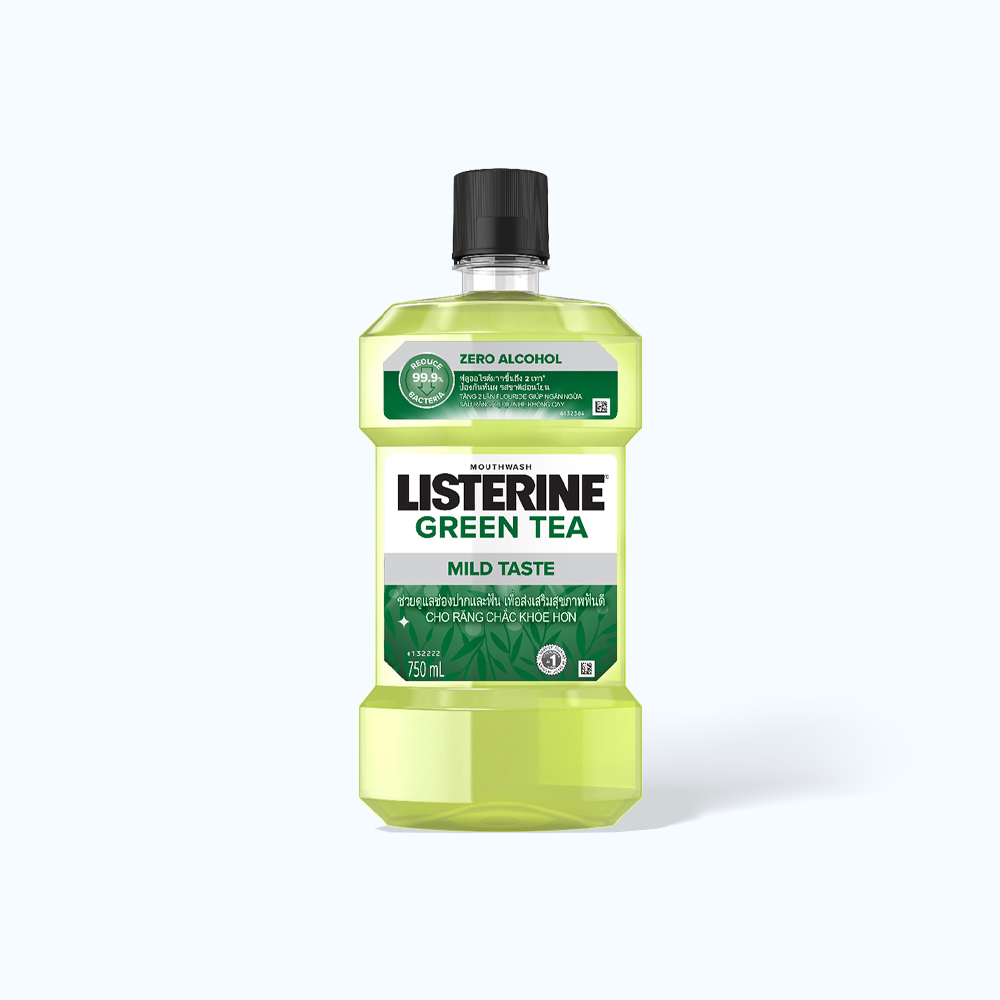 Listerine NSM Natural Green Tea 750ml