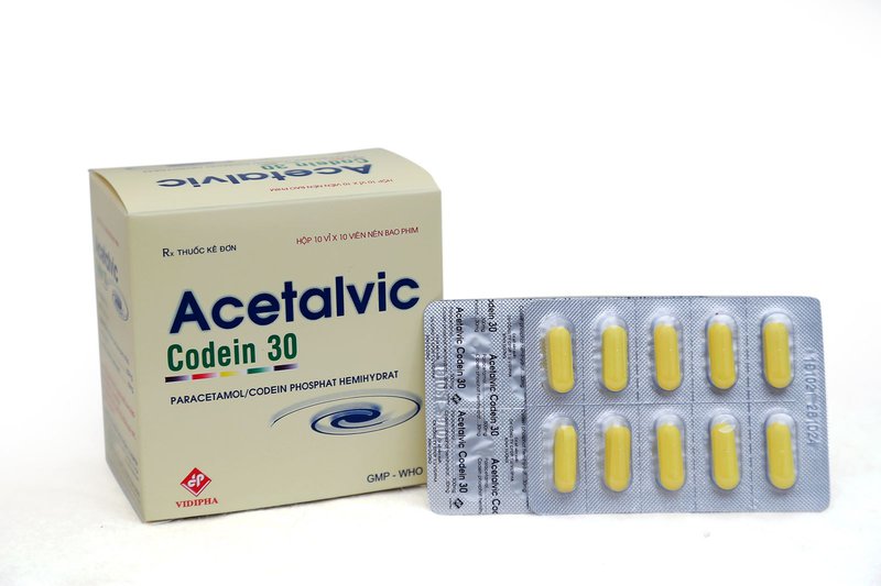 ACETALVIC-CODEIN CAPL F.C 30MG /500BOX 100